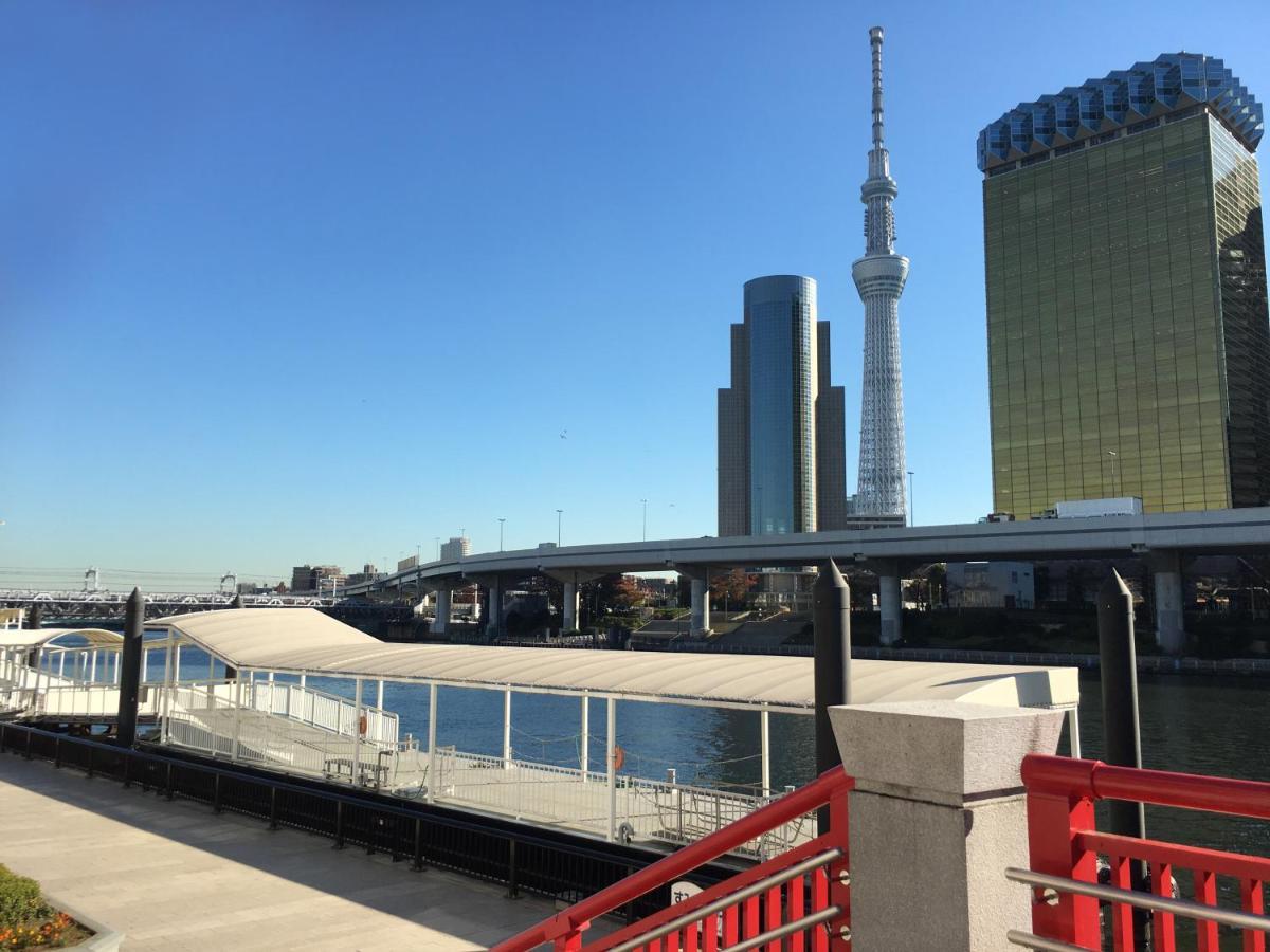 Ryokan Kamogawa Asakusa Tokio Exterior foto